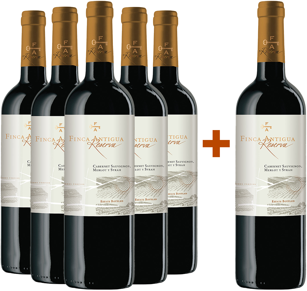Pack Descuento 5+1 Finca Antigua Reserva La Mancha DO Pack Descuento 5+1 Finca Antigua Reserva La Mancha DO