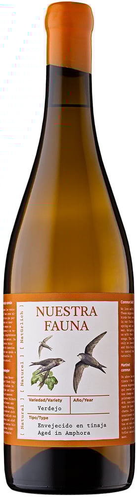 2020 Nuestra Fauna Verdejo en ánfora Castilla y León VT BIO 2020 Nuestra Fauna Verdejo en ánfora Castilla y León VT BIO