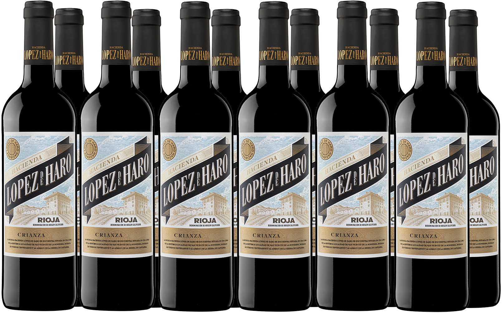 Pack descuento Crianza 2021 Hacienda López de Haro DOCa Rioja