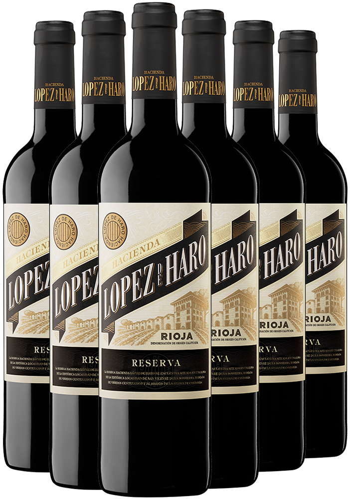 Pack descuento Reserva 2019 Hacienda López de Haro DOCa Rioja Pack descuento Reserva 2019 Hacienda López de Haro DOCa Rioja