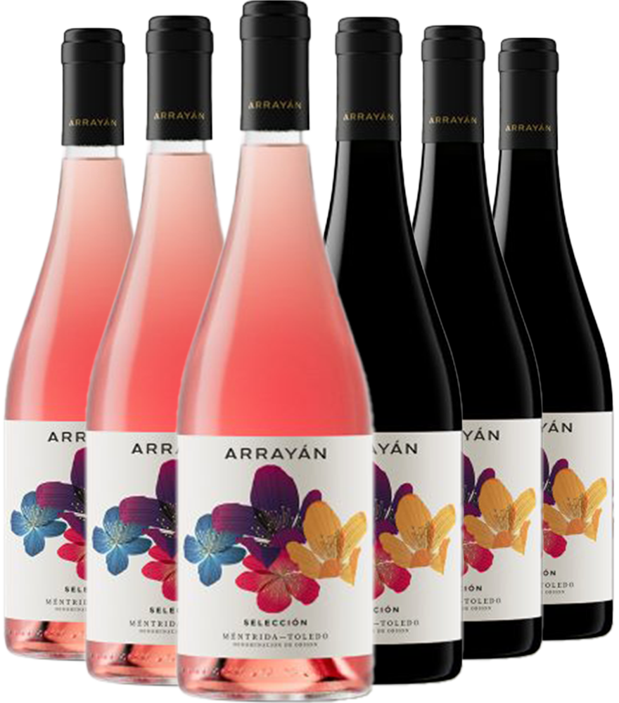 Pack Degustación Arrayán Selección: Tinto y Rosado BIO